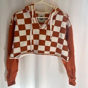 Urban Outfitters Cropped Hooded Sweater